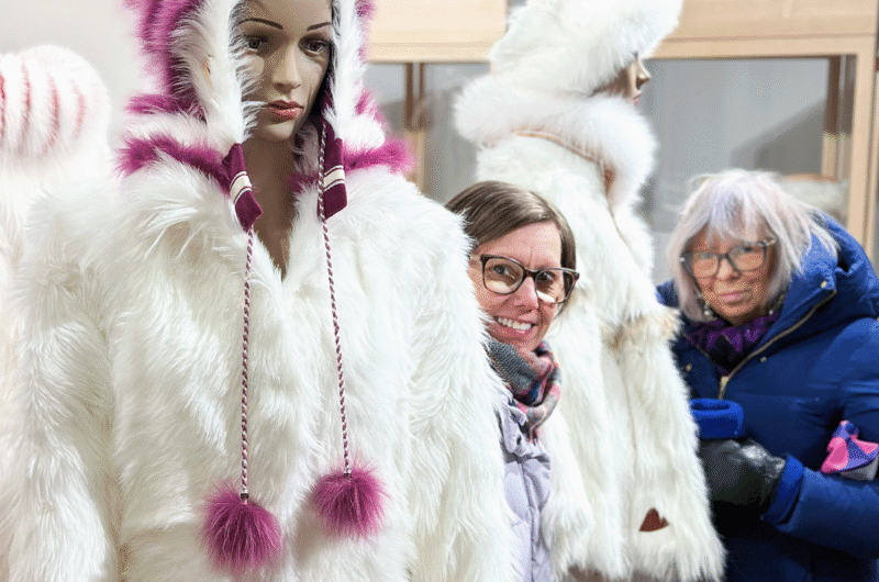 Marja Susanne Hætta och Karin Vasara.